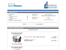 Tablet Screenshot of midsouthopenhouses.com